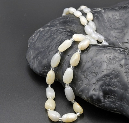 YQ1721_和田白玉籽料项链1000 附证书.jpg